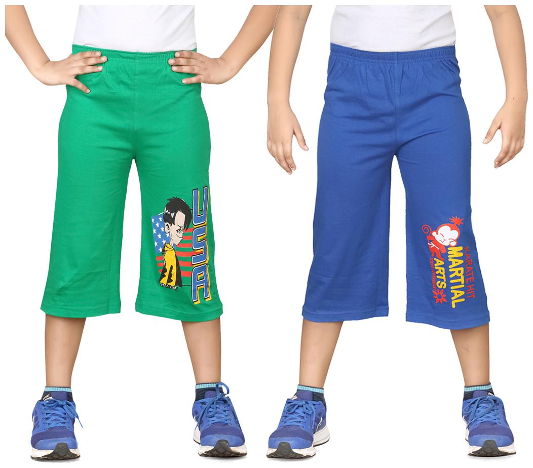 

DONGLI BOYS PRINTED THREE FOURTH (PACK OF 2)