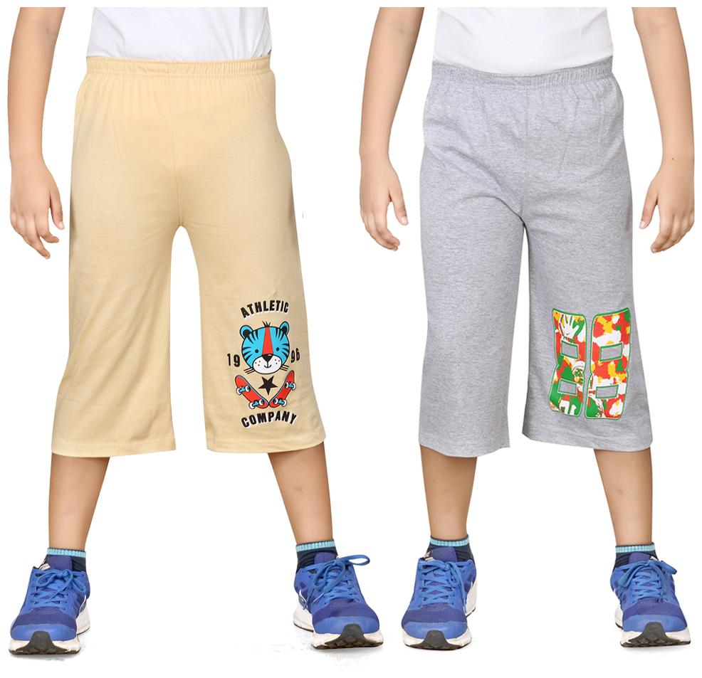 

DONGLI BOYS PRINTED THREE FOURTH (PACK OF 2)