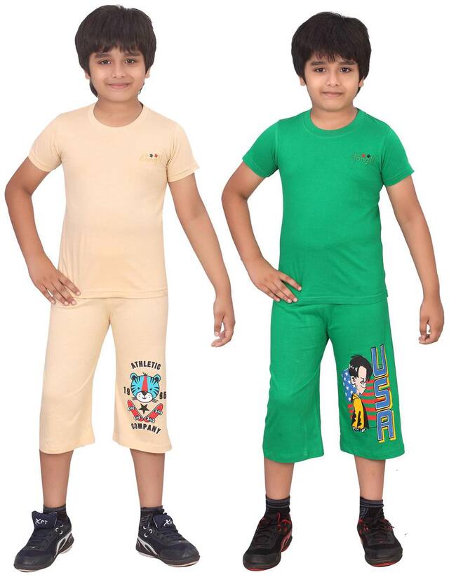 DONGLI BOYS CAPRI SET (PACK OF 2)
