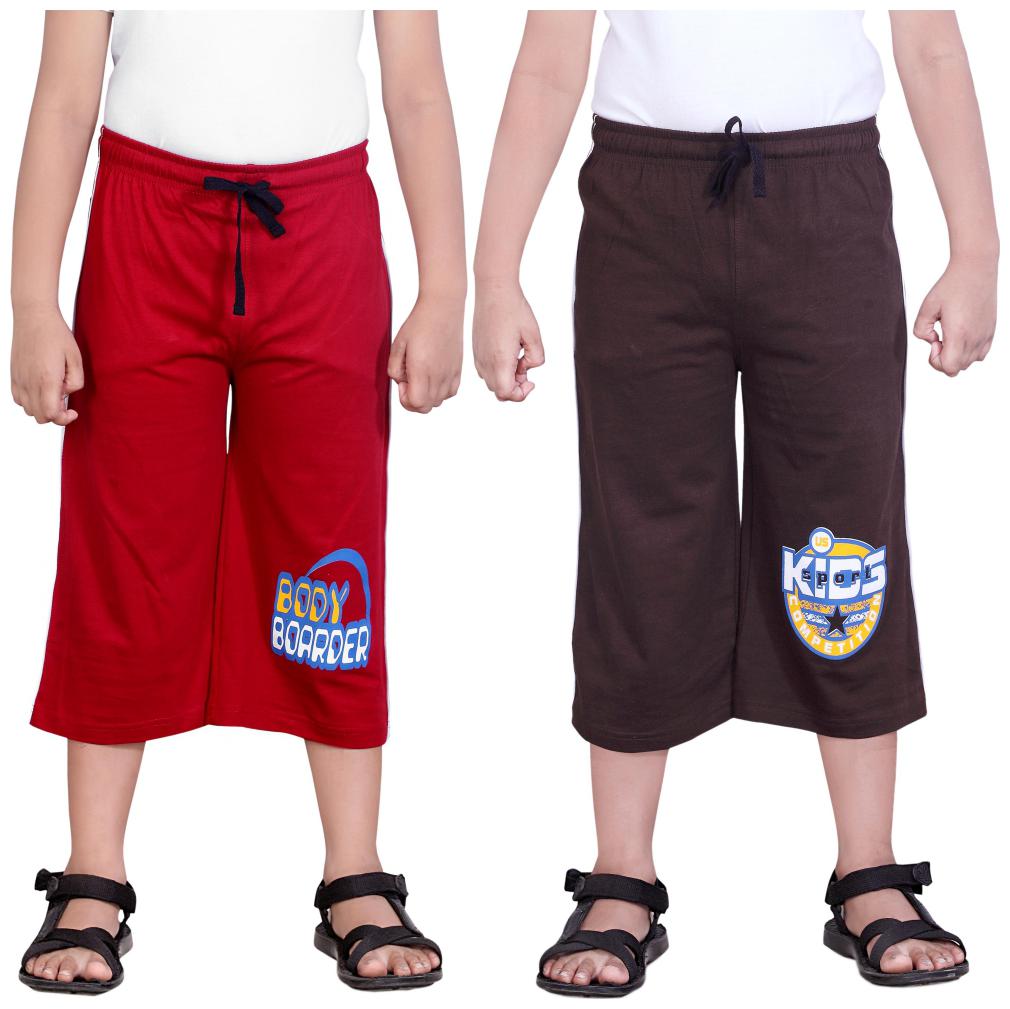 

DONGLI BOYS PRINTED THREE FOURTH (PACK OF 2)