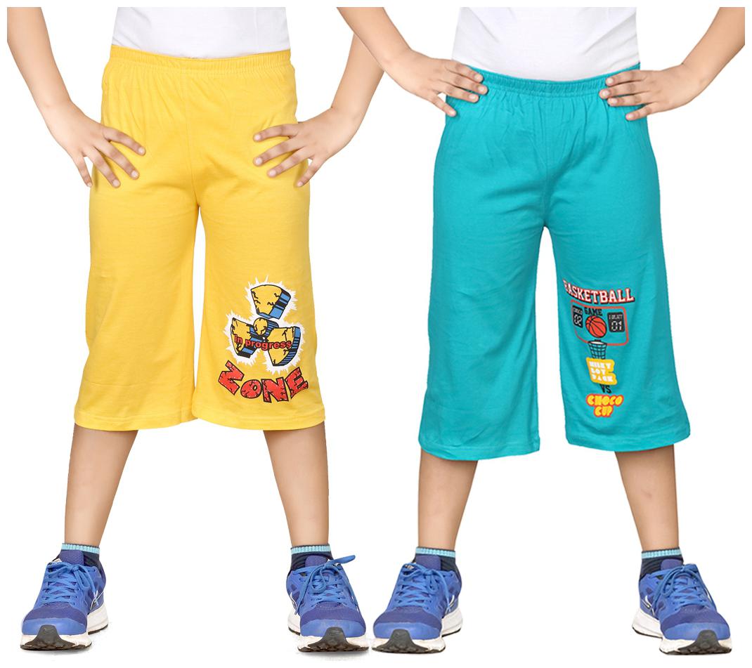 

DONGLI BOYS PRINTED THREE FOURTH (PACK OF 2)