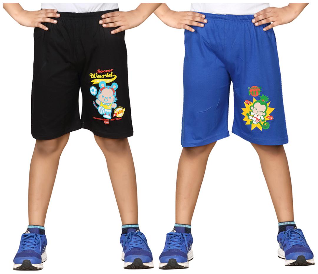 

DONGLI BOYS PRINTED SHORTS (PACK OF 2)