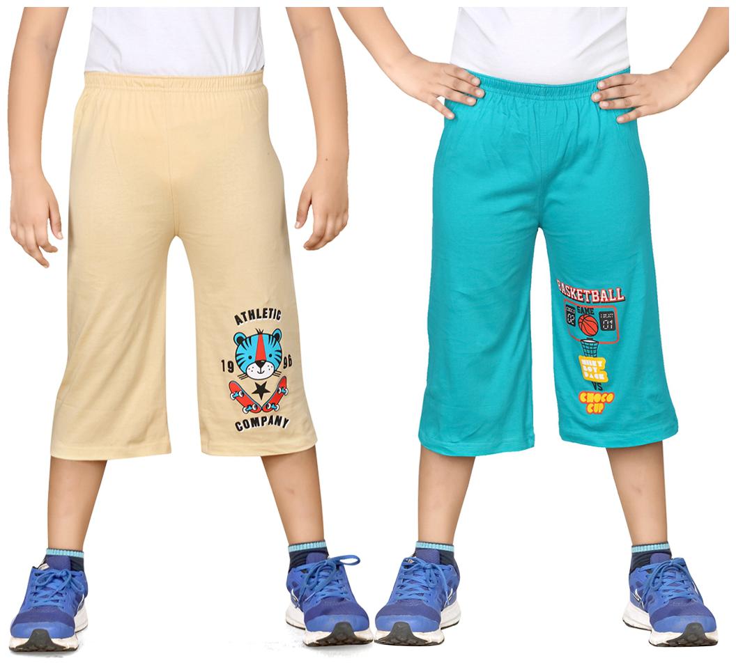 

DONGLI BOYS PRINTED THREE FOURTH (PACK OF 2)