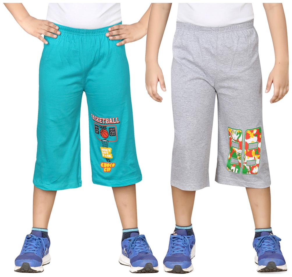 

DONGLI BOYS PRINTED THREE FOURTH (PACK OF 2)