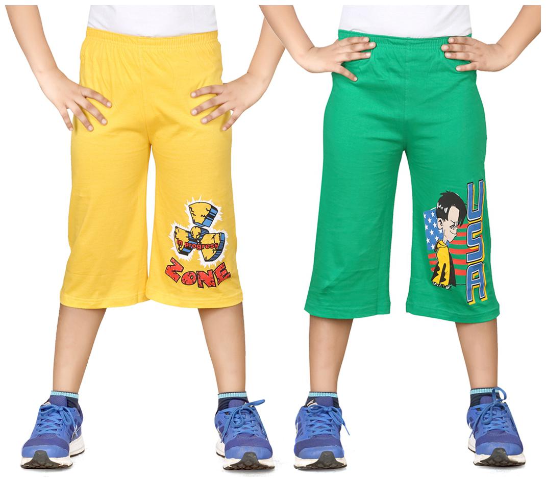 

DONGLI BOYS PRINTED THREE FOURTH (PACK OF 2)