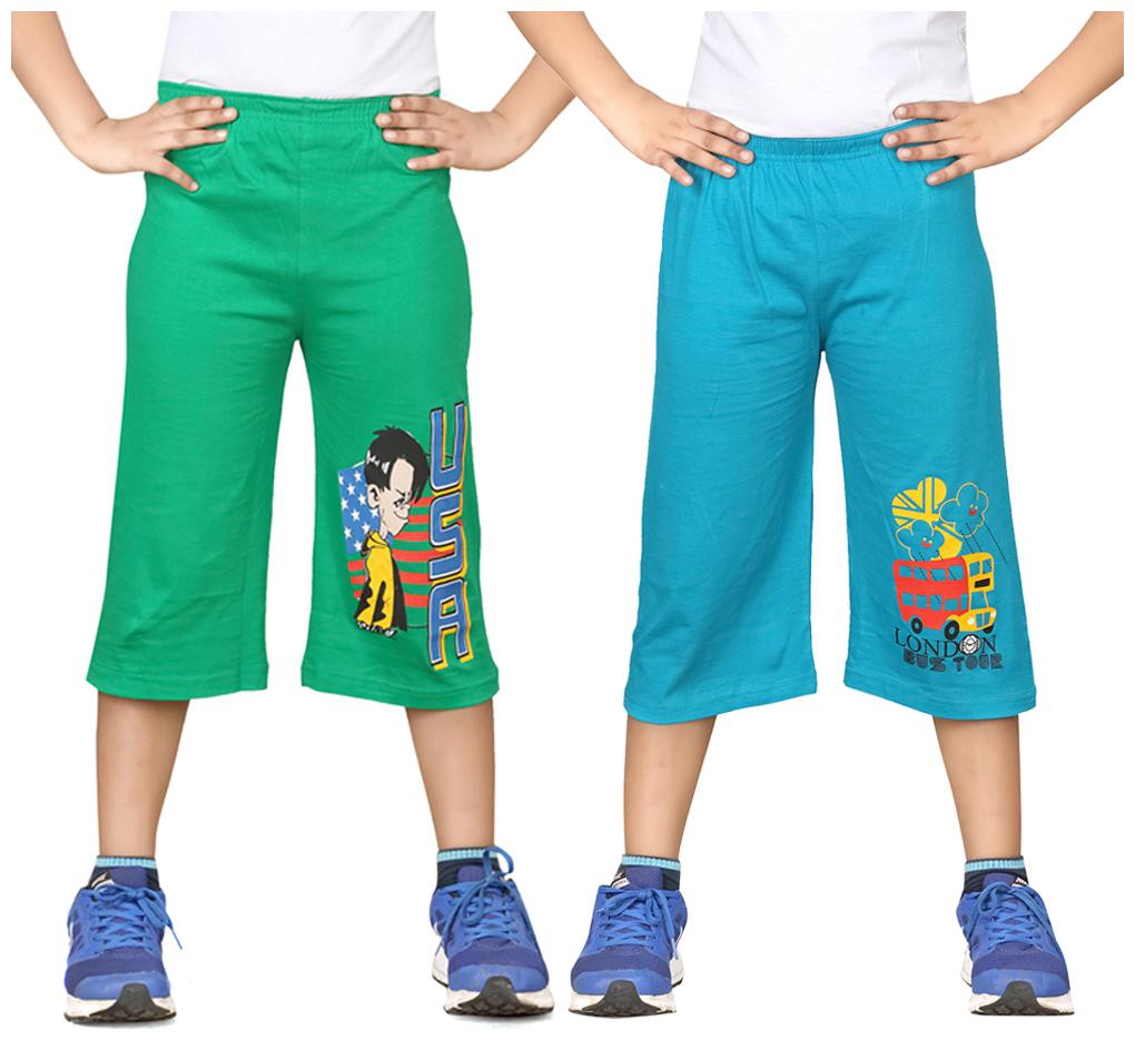 

DONGLI BOYS PRINTED THREE FOURTH (PACK OF 2)