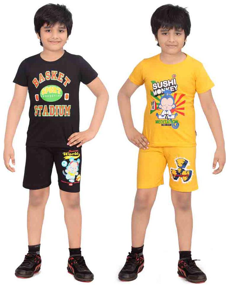 

DONGLI BOYS NIGHT SUIT SET ( PACK OF 2)