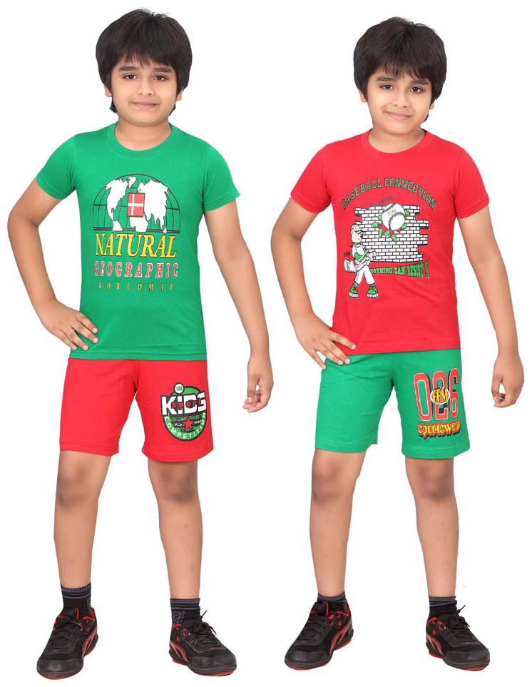 

DONGLI BOYS NIGHT SUIT SET (PACK OF 2)