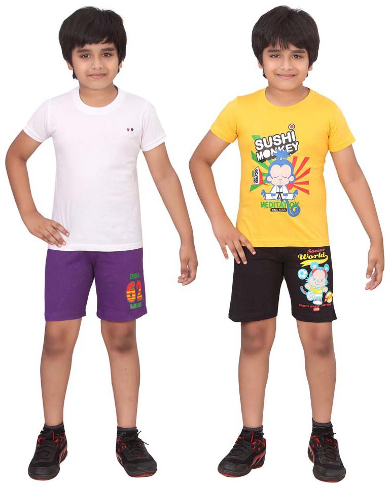 

DONGLI BOYS NIGHT SUIT SET (PACK OF 2)