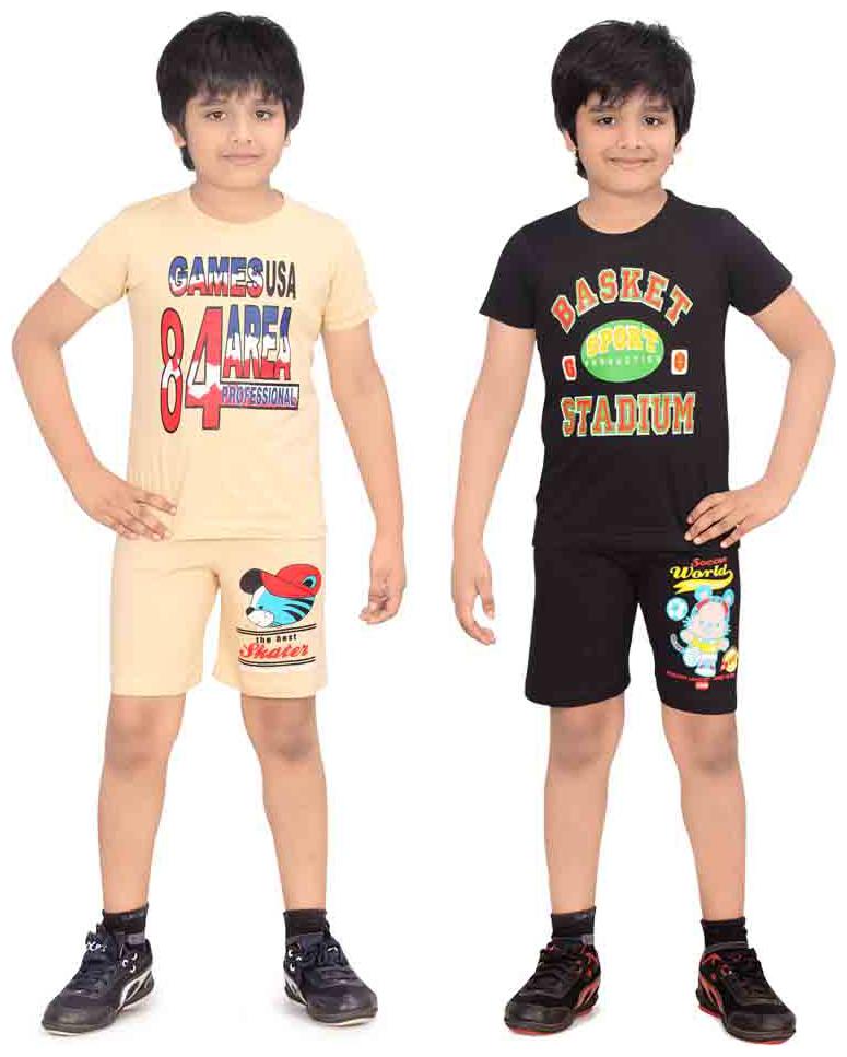 

DONGLI BOYS NIGHT SUIT SET ( PACK OF 2)