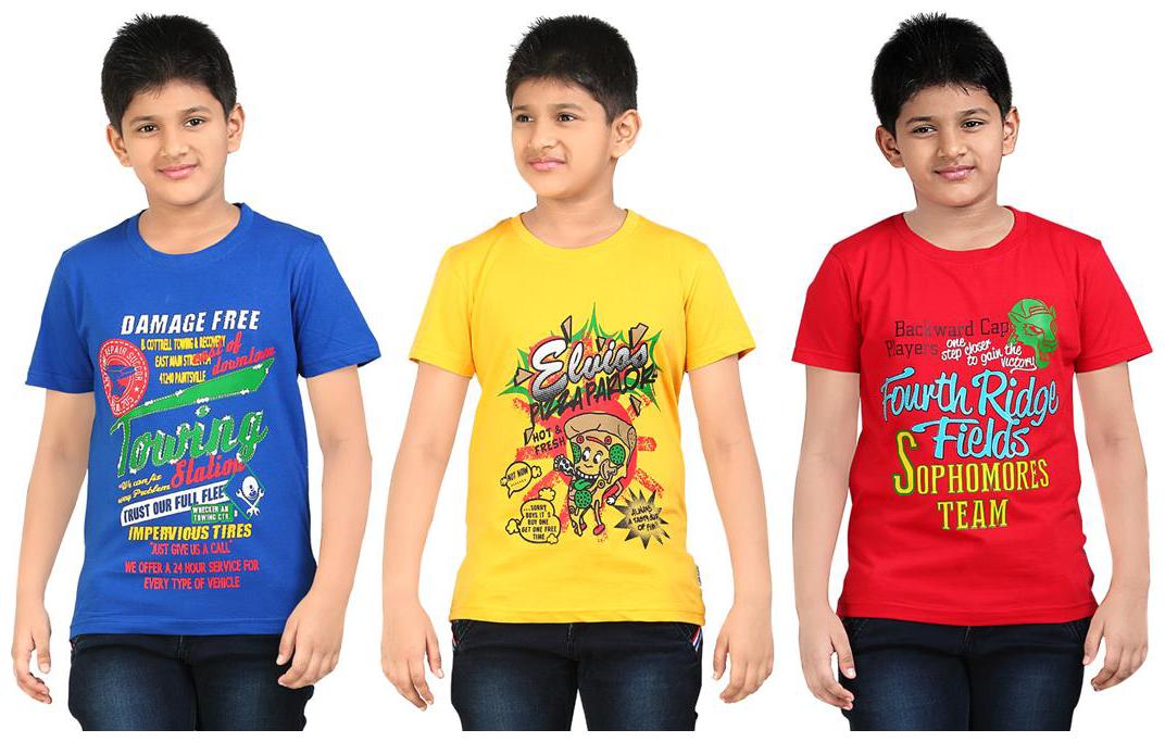 

Dongli Boy Cotton Printed T-shirt - Multi