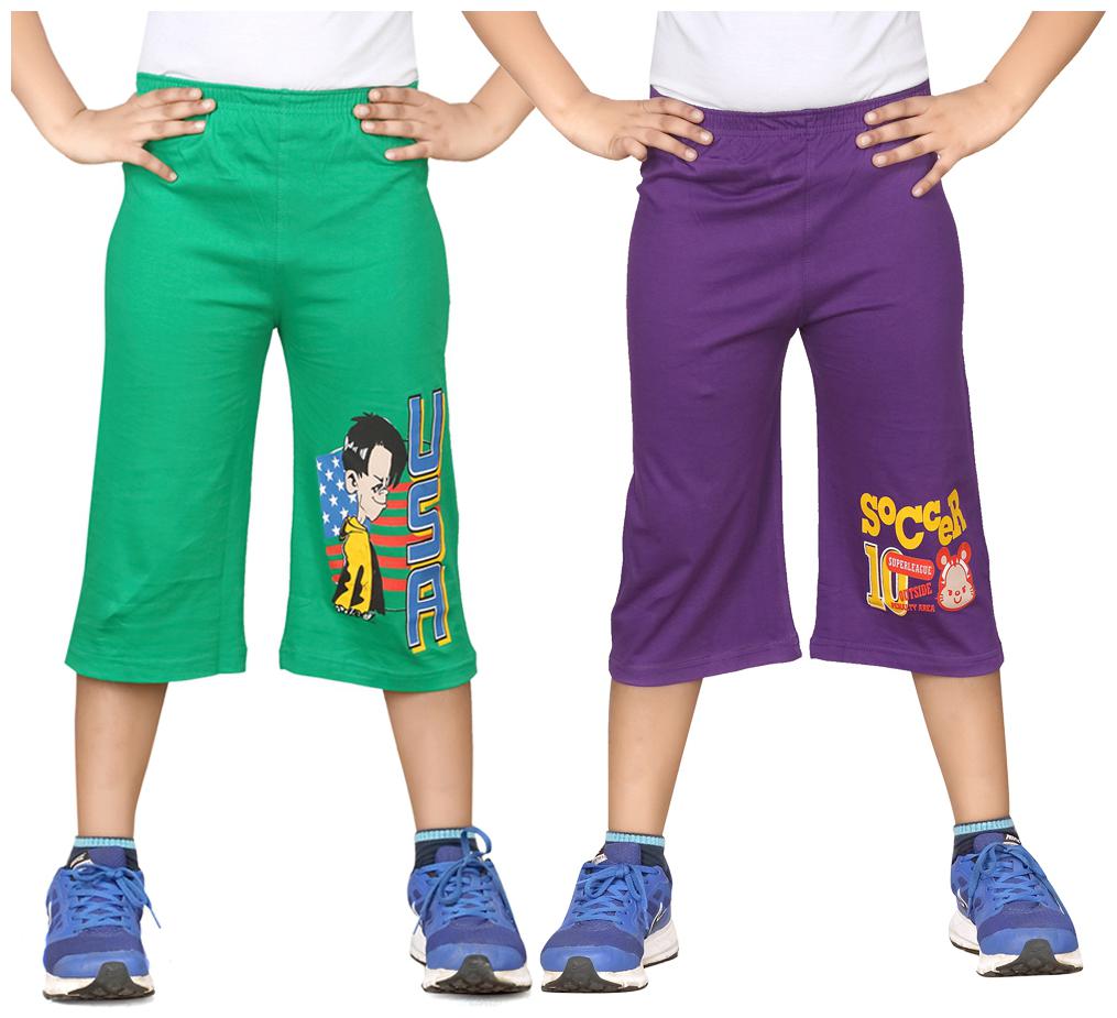 

DONGLI BOYS PRINTED THREE FOURTH (PACK OF 2)