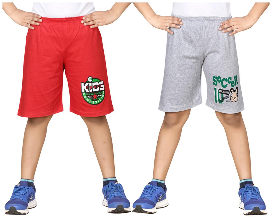 

DONGLI BOYS PRINTED SHORTS (PACK OF 2)