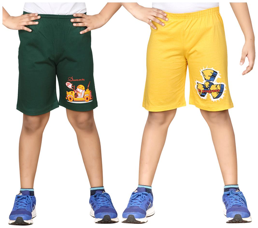 

DONGLI BOYS PRINTED SHORTS (PACK OF 2)
