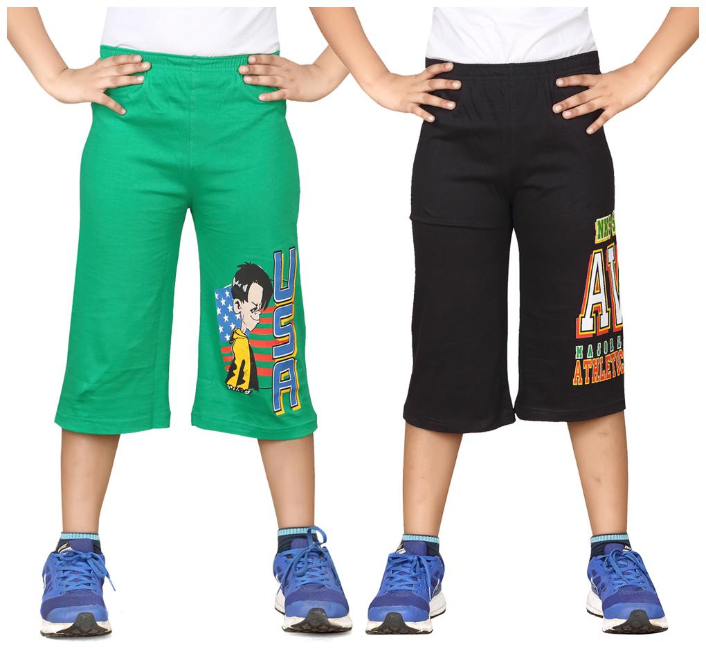 

DONGLI BOYS PRINTED THREE FOURTH (PACK OF 2)