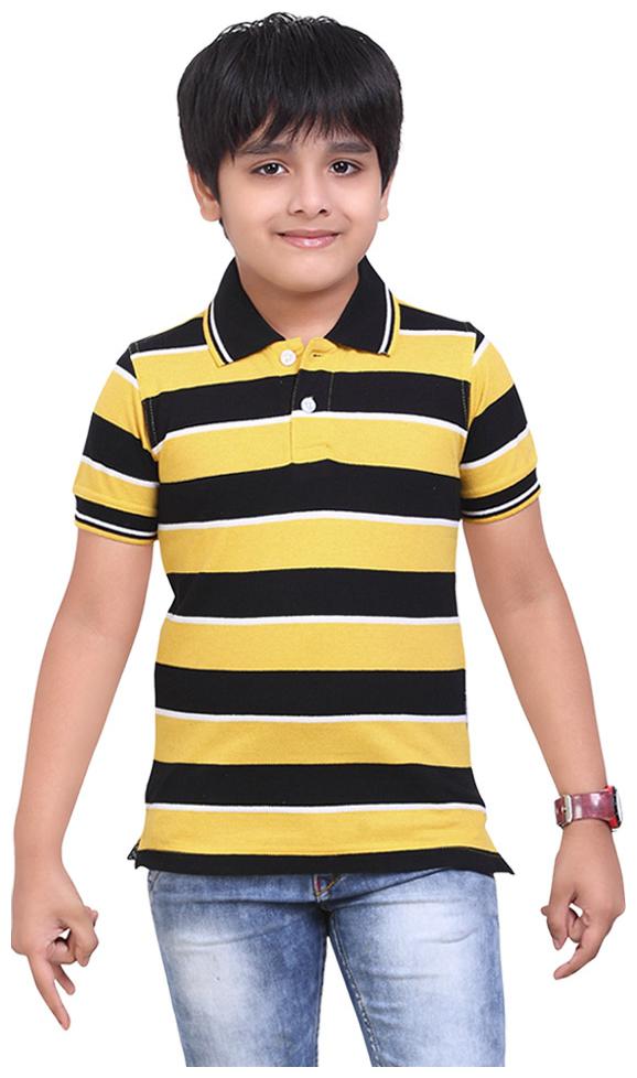 

DONGLI BOYS STRIPED POLO TSHIRT