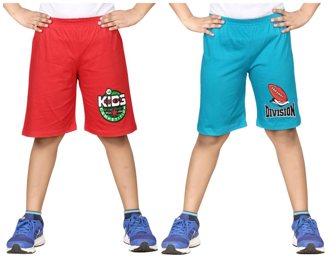 

DONGLI BOYS PRINTED SHORTS (PACK OF 2)