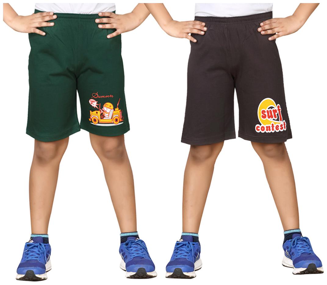 

DONGLI BOYS PRINTED SHORTS (PACK OF 2)