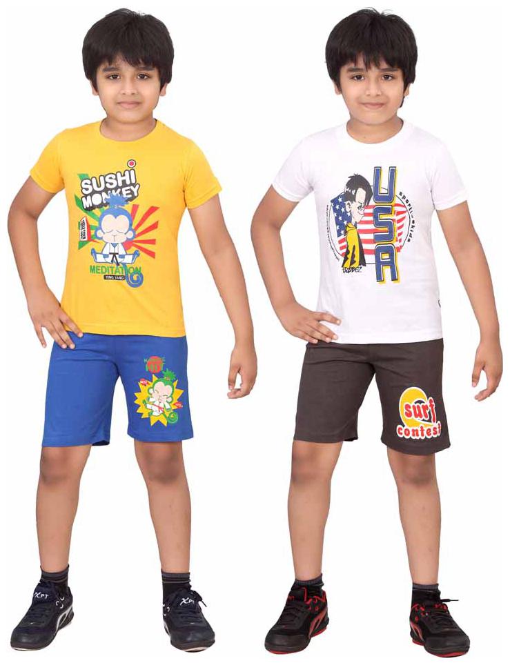 

DONGLI BOYS NIGHT SUIT SET (PACK OF 2)