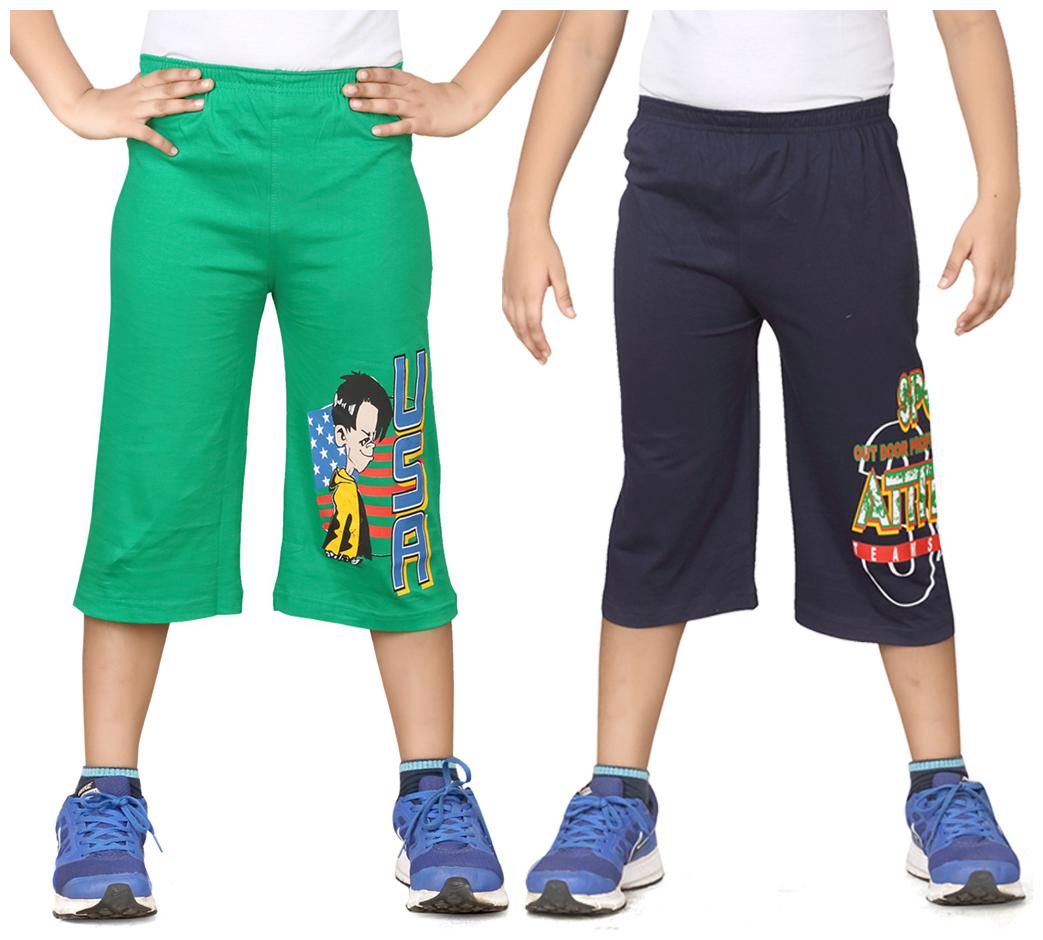

DONGLI BOYS PRINTED THREE FOURTH (PACK OF 2)