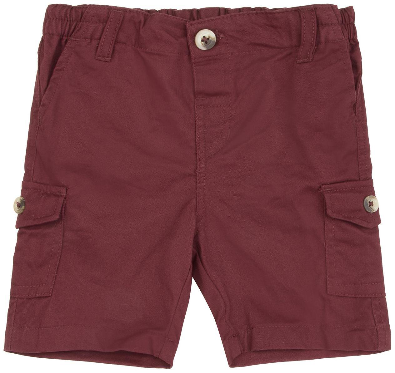 

Donuts Baby boy Cotton Solid Shorts - Red
