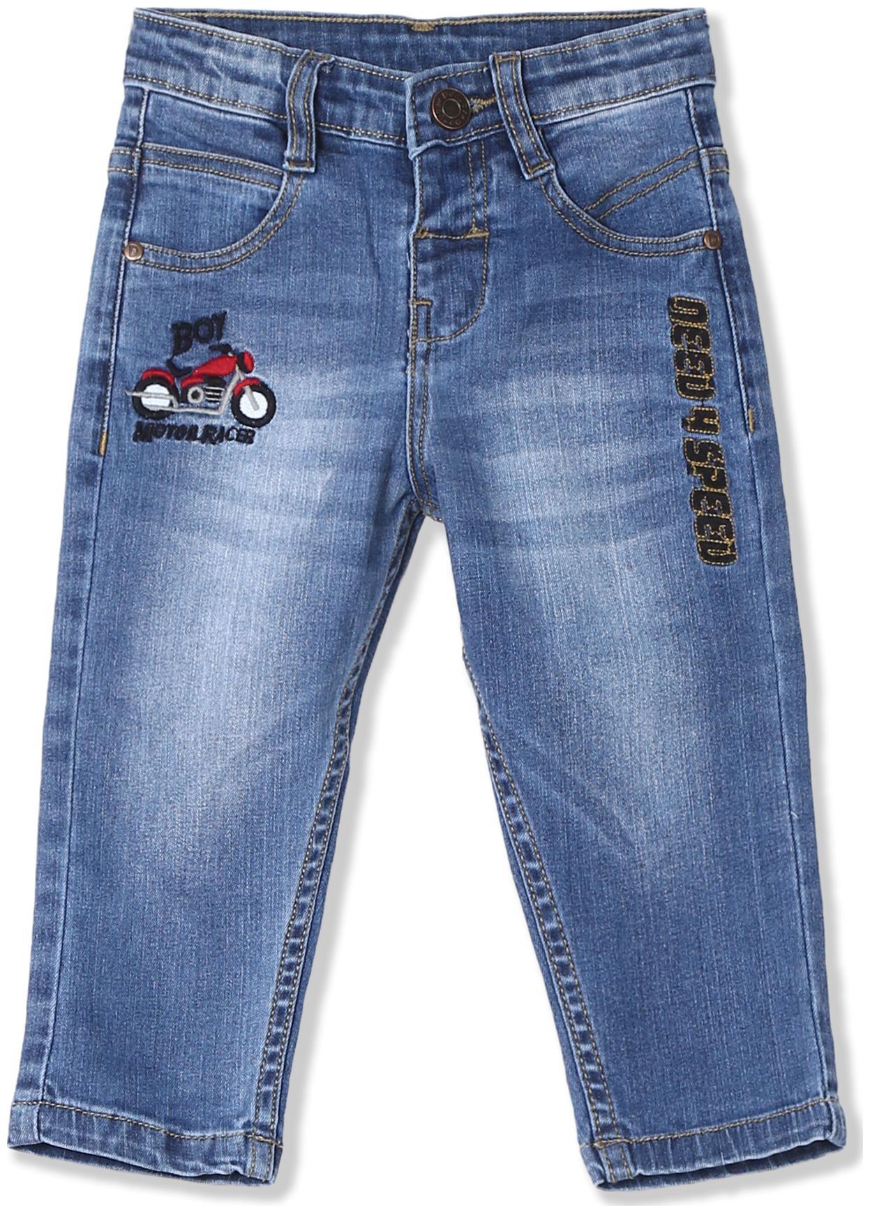 

Donuts Baby boy Cotton blend Acid wash Jeans - Blue