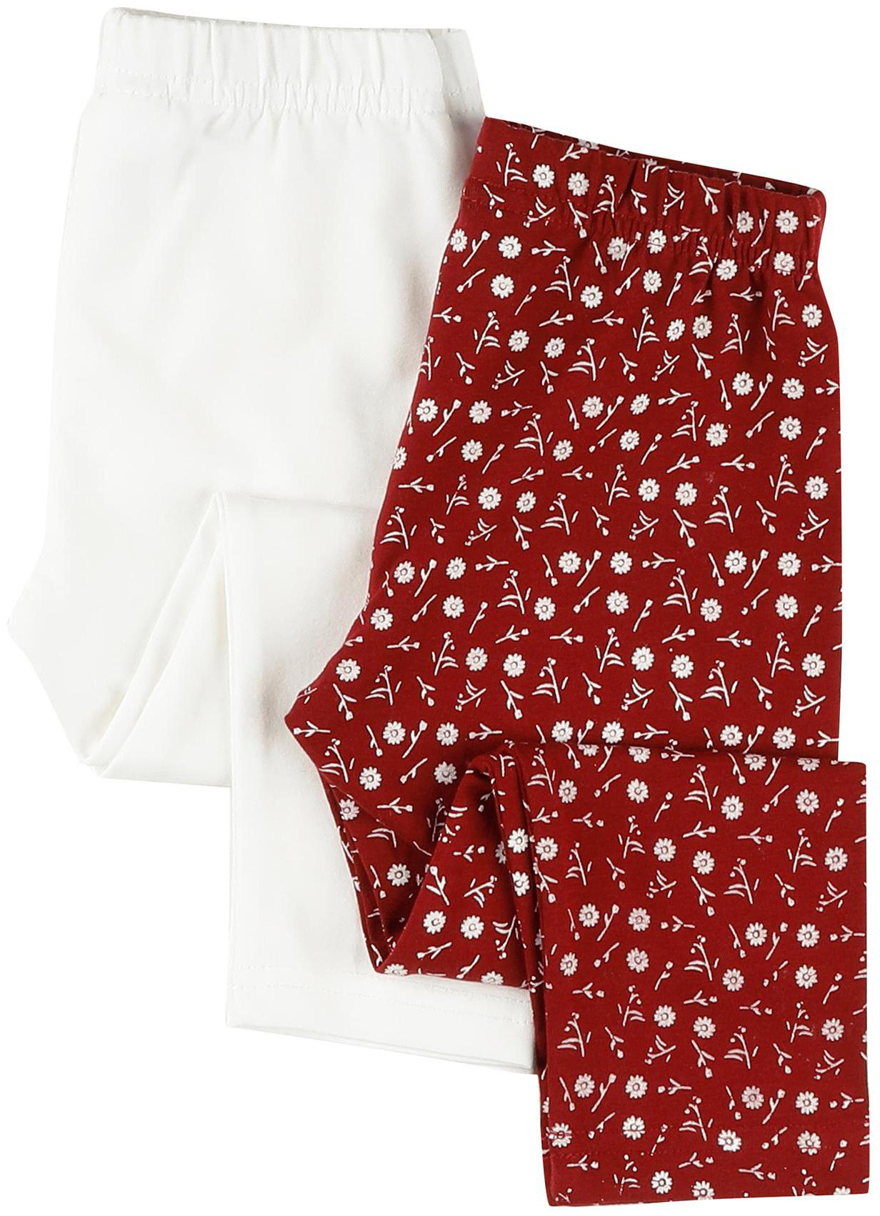 

Donuts Baby girl Cotton Printed Leggings - Multi