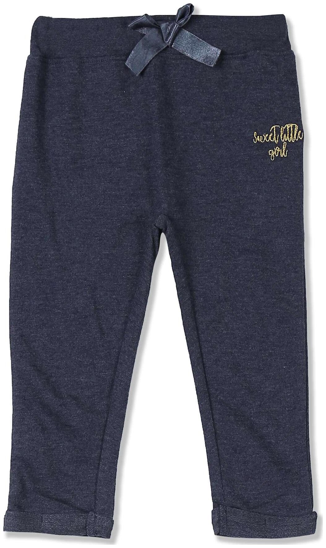 

Donuts Baby girl Cotton Solid Trousers - Blue