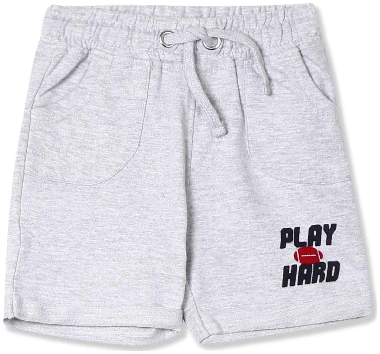 

Donuts Baby boy Cotton blend Solid Shorts - Grey