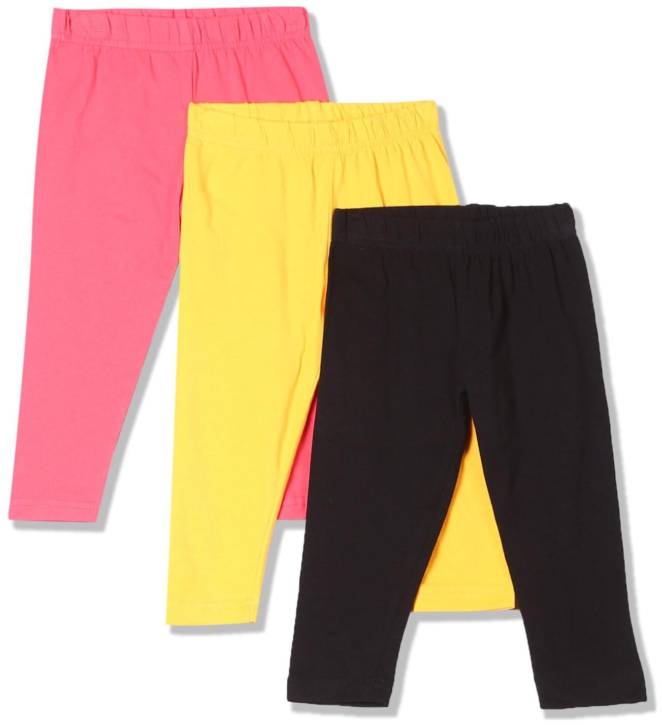 

Donuts Baby girl Cotton Solid Leggings - Multi