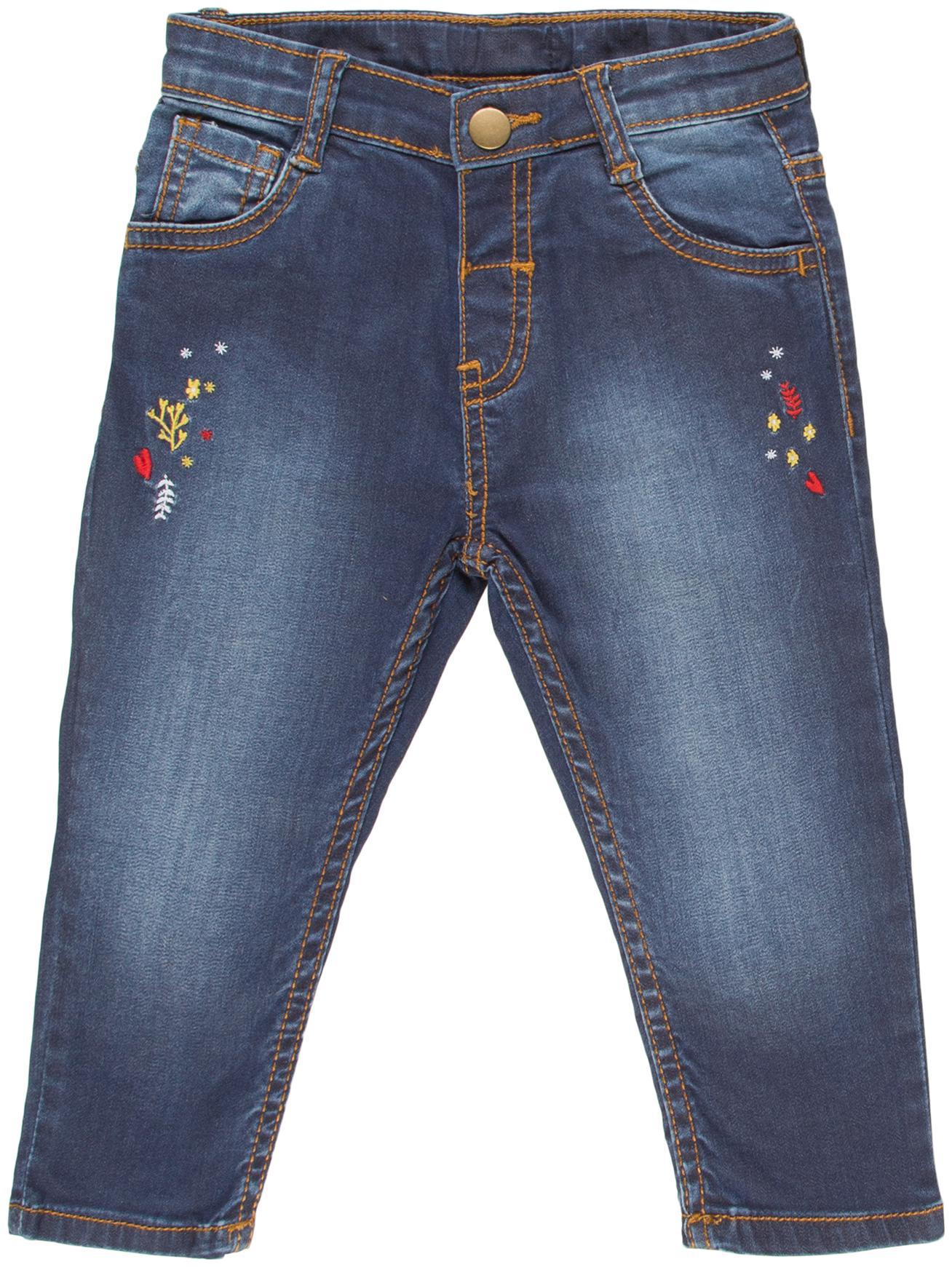 

Donuts Baby girl Cotton blend Embroidered Jeans - Blue