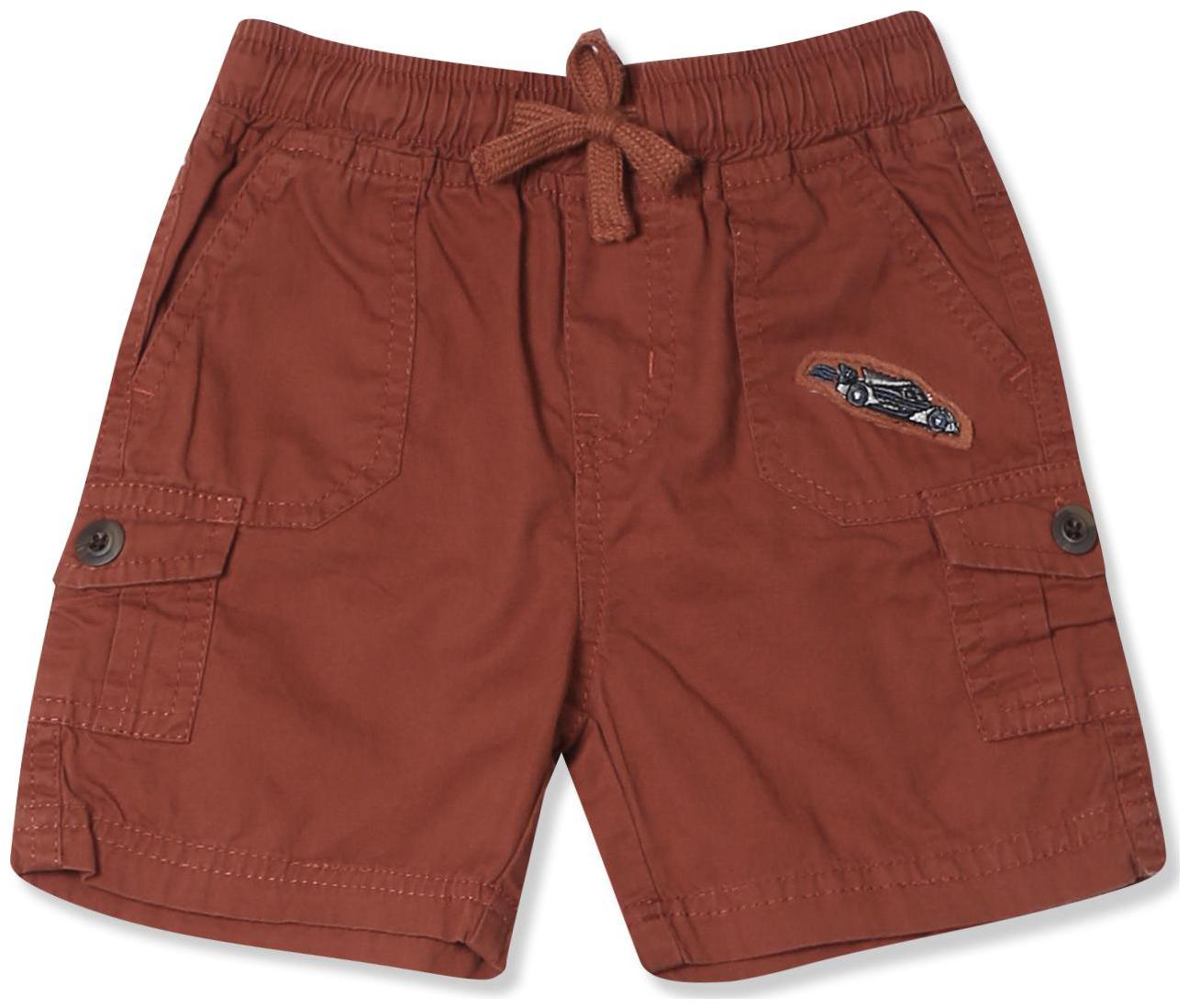

Donuts Baby boy Cotton Solid Shorts - Beige
