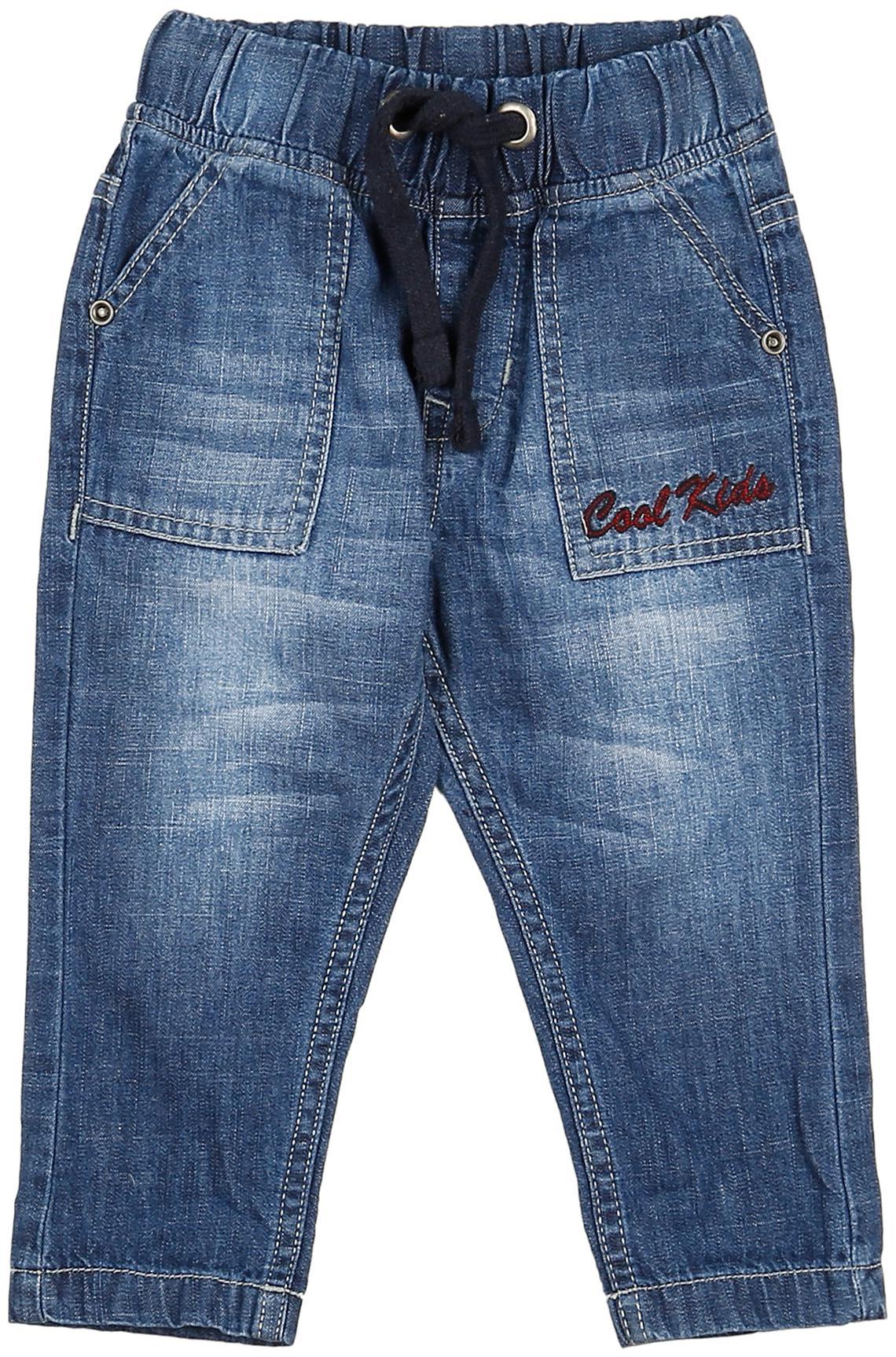 

Donuts Baby boy Cotton Solid Jeans - Blue