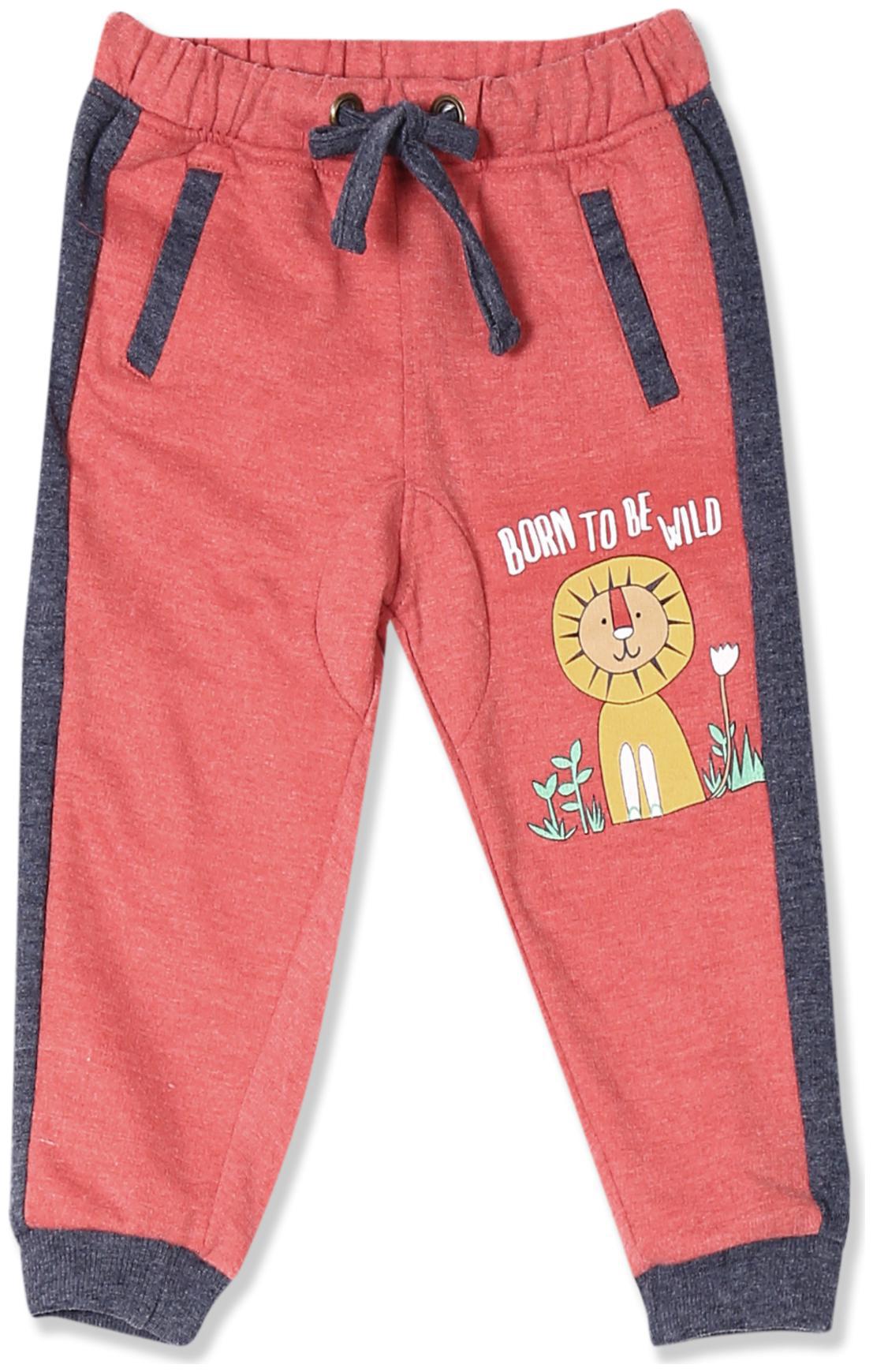 

Donuts Baby boy Cotton Printed Pyjama - Red