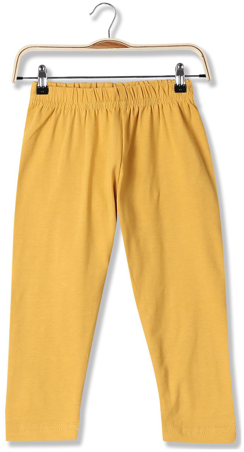 

Donuts Baby girl Cotton blend Solid Leggings - Yellow