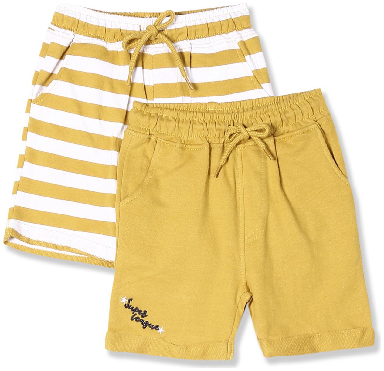 

Donuts Baby boy Cotton Solid Shorts - Multi