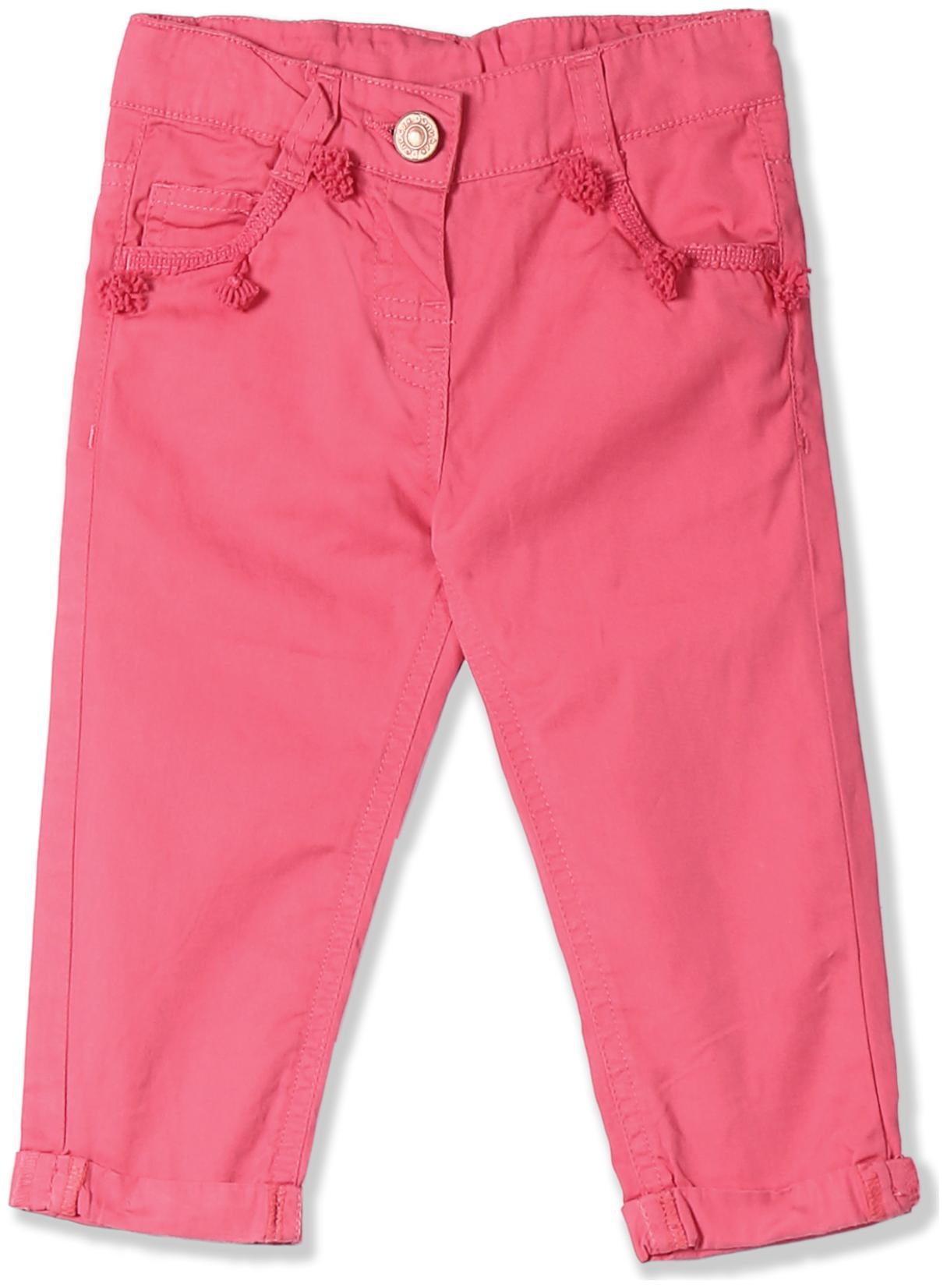 

Donuts Baby girl Cotton blend Solid Trousers - Pink