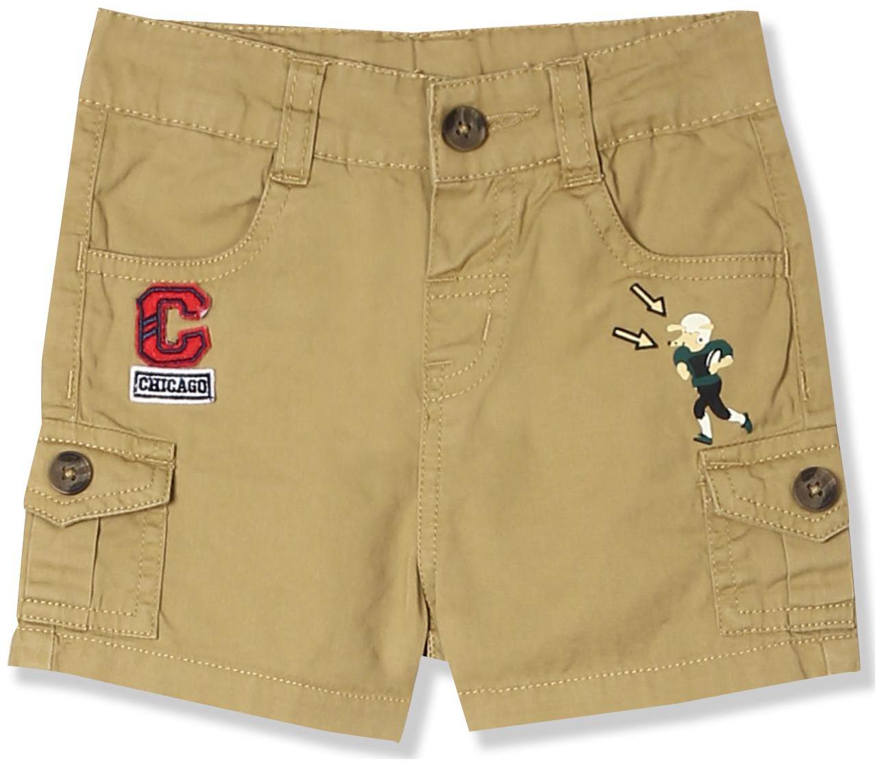 

Donuts Baby boy Cotton Solid Shorts - Beige
