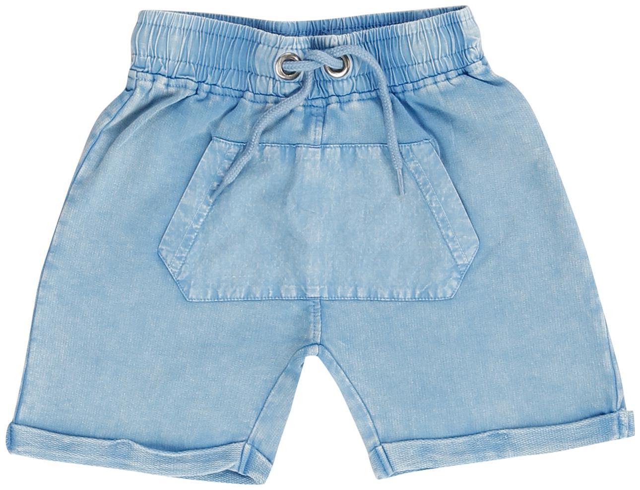 

Donuts Baby boy Cotton Solid Shorts - Blue