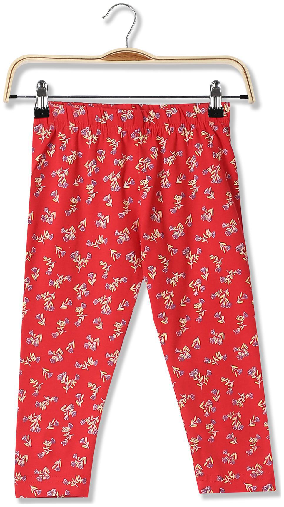 

Donuts Baby girl Cotton blend Printed Leggings - Red