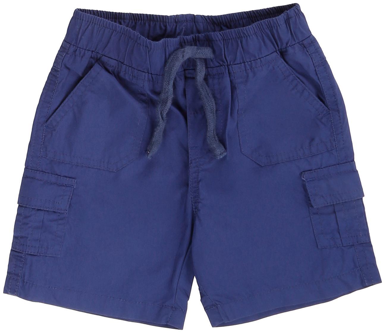 

Donuts Baby boy Cotton Solid Shorts - Blue