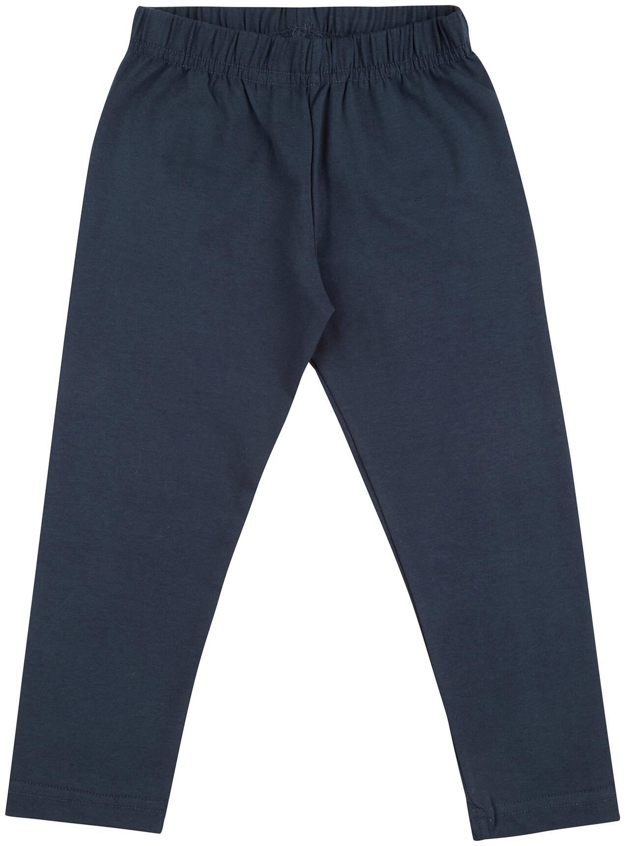 

Donuts Baby girl Cotton Solid Leggings - Blue