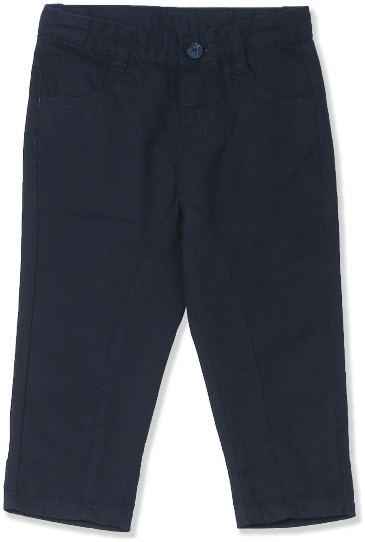 

Donuts Baby boy Cotton Solid Trousers - Blue