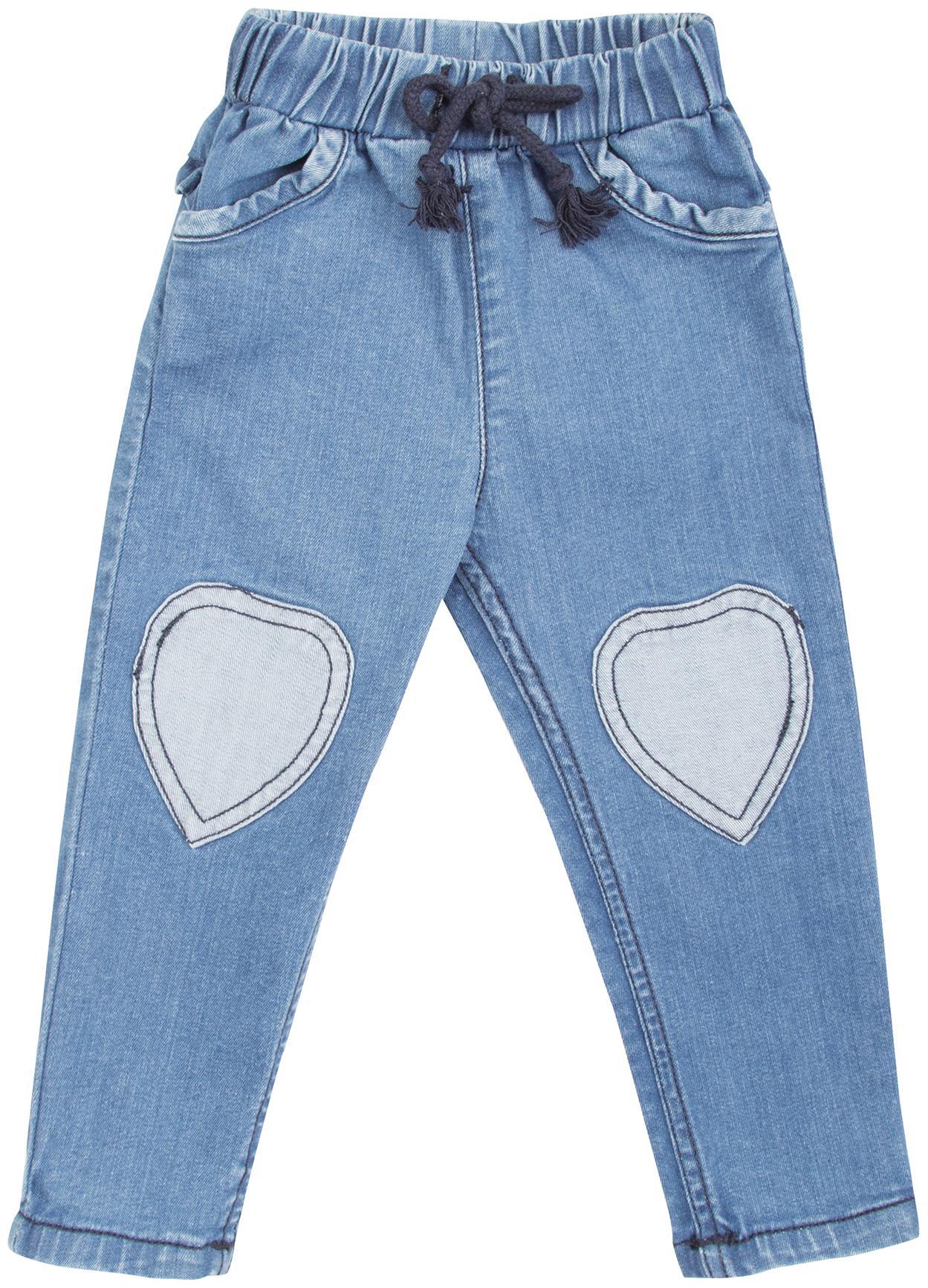 

Donuts Baby girl Cotton Solid Jeans - Blue