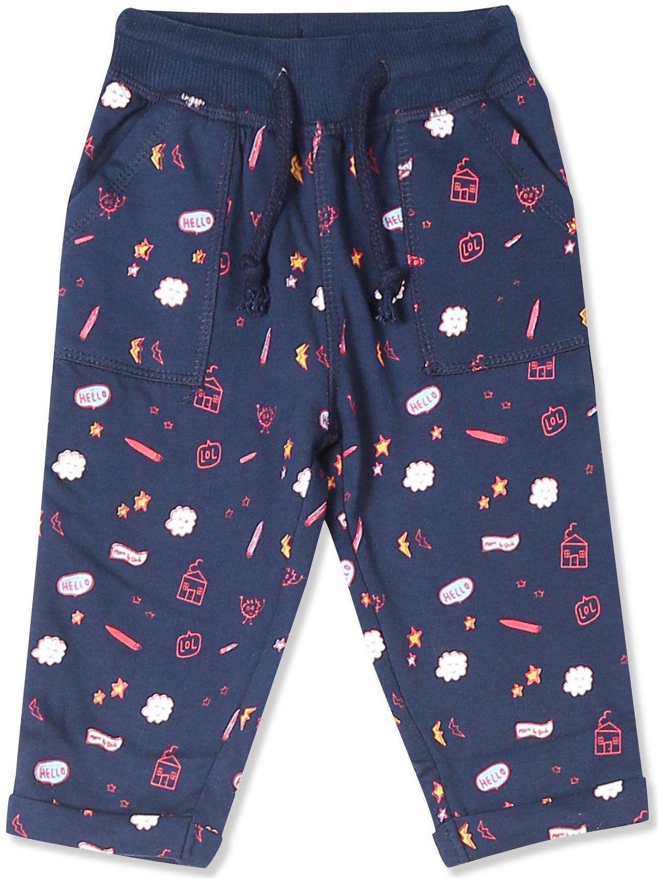 

Donuts Baby boy Cotton Printed Pyjama - Blue