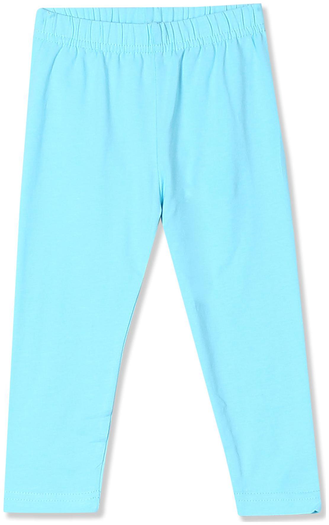 

Donuts Baby girl Cotton Solid Leggings - Blue