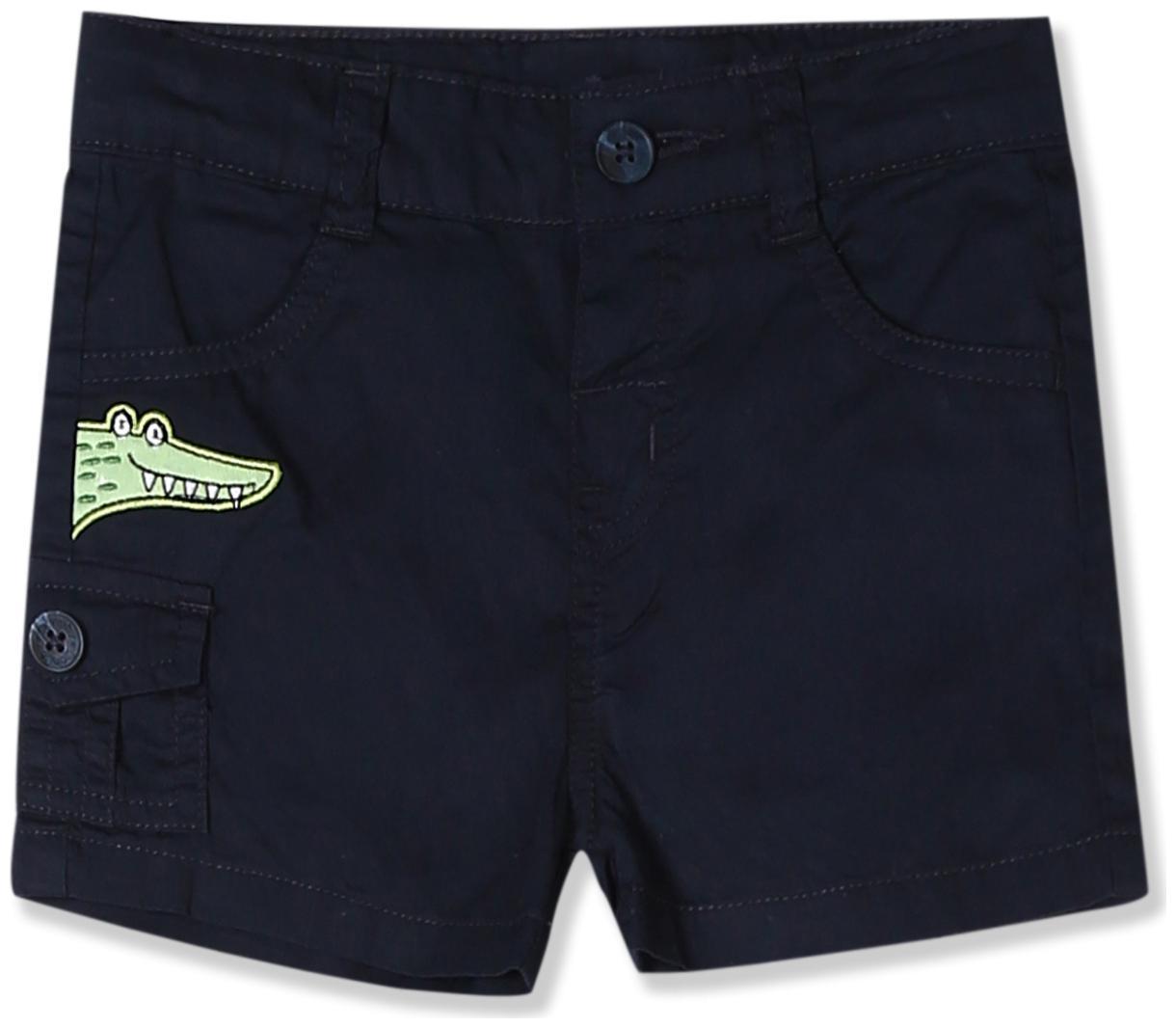 

Donuts Baby boy Cotton Solid Shorts - Blue
