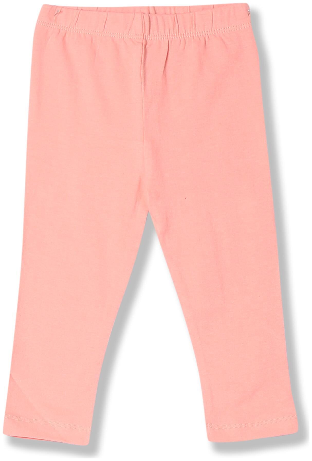 

Donuts Baby girl Cotton Solid Leggings - Pink