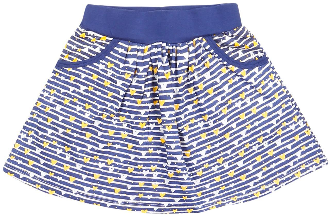 

Donuts Baby girl Cotton Printed Skirt - Blue