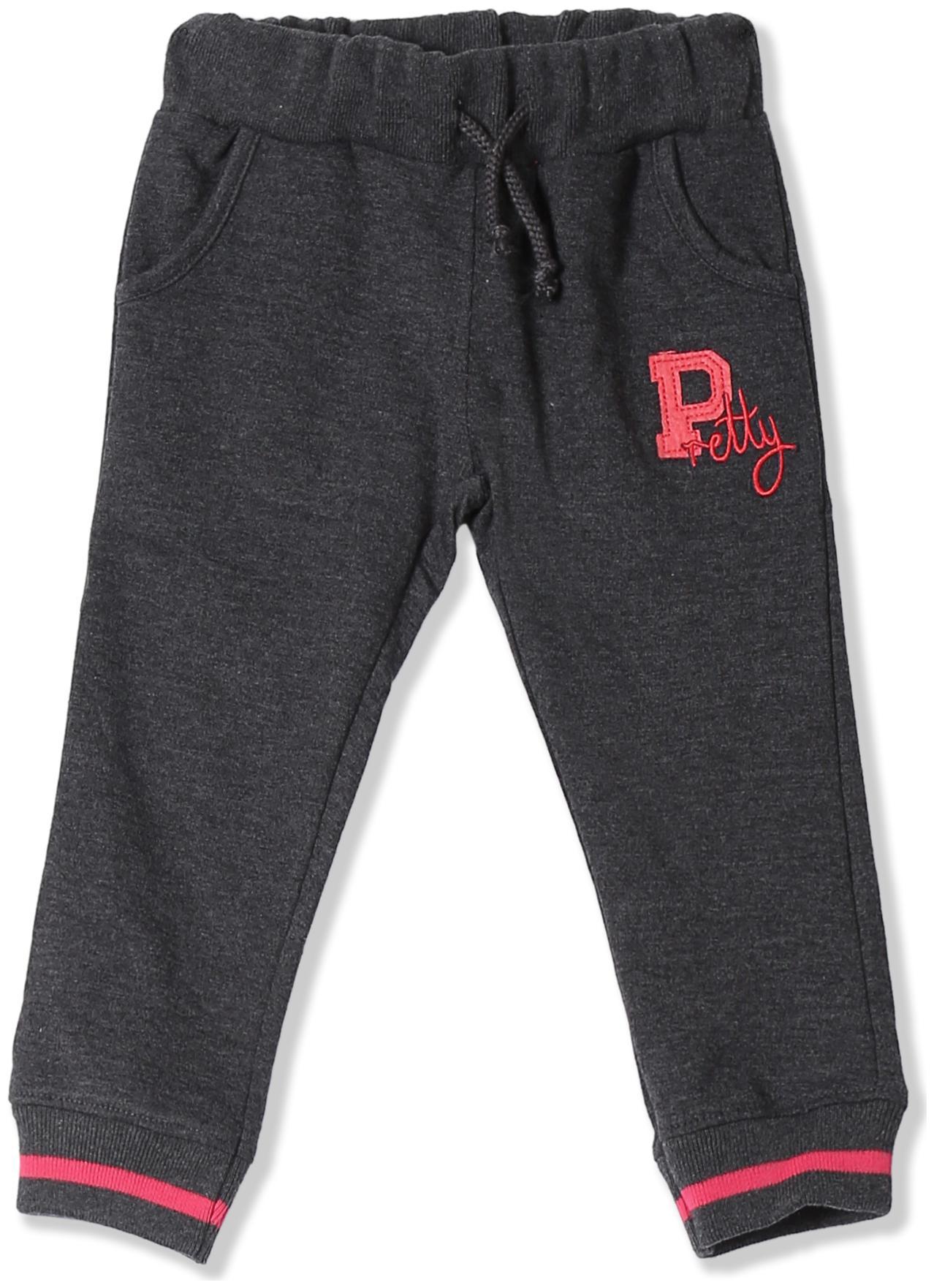 

Donuts Baby girl Cotton Solid Pyjama - Grey